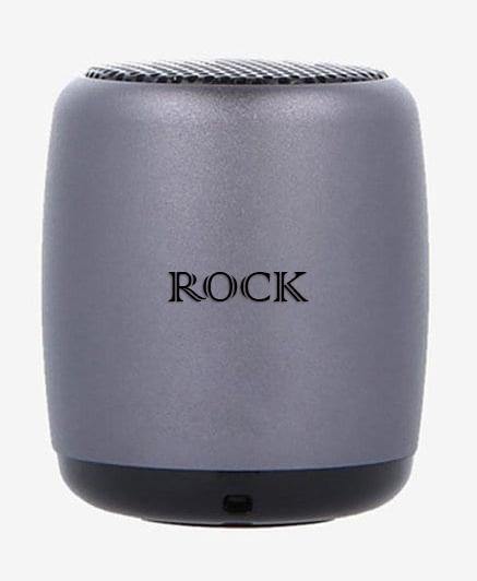 Rock Nano Wireless Bluetooth Speaker with Built-in Mic and Selfie Remote High Bass - World's Smallest Speaker-Bluetooth Speakers-dealsplant
