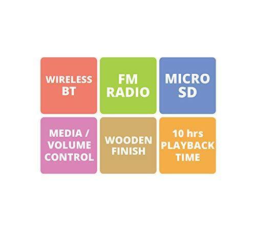Zebronics Glory Portable Bluetooth Speaker-Bluetooth Speakers-dealsplant