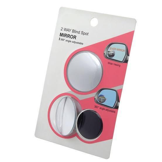 Blind Spot Car Side Mirror Kit 360 Degree Universal Adjustable Safety Round View-Car Accessories-dealsplant