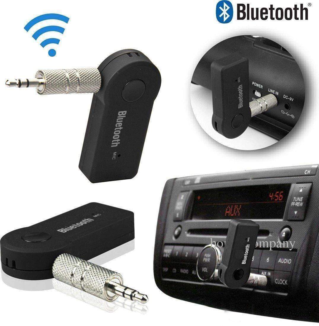Wireless Bluetooth Receiver Adapter AUX Audio Stereo Music Home Hands Free Car Kit-Car Accessories-dealsplant