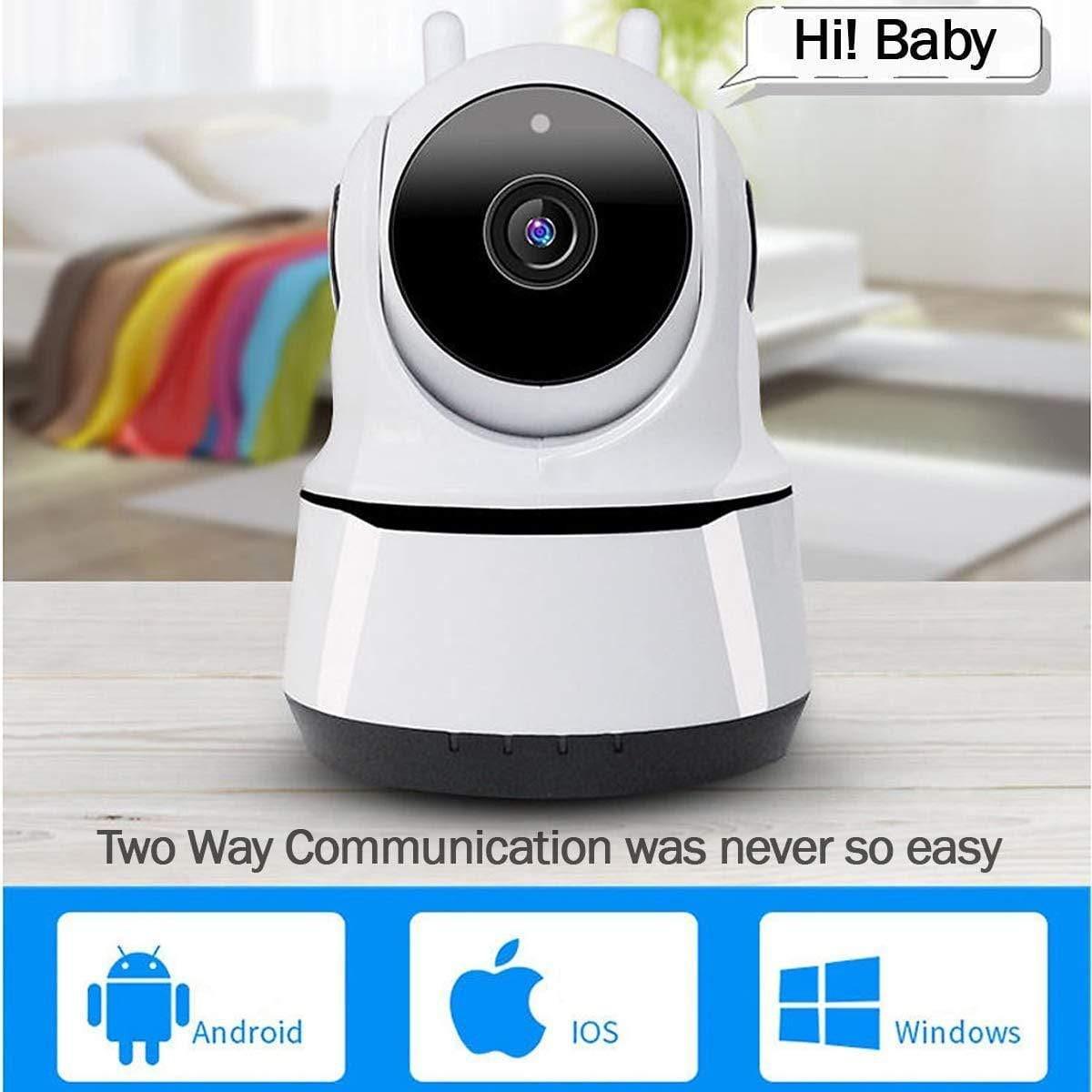 Dealsplant CareCam 360° Smart Pan Tilt Home Office WiFi Camera-care cam-dealsplant