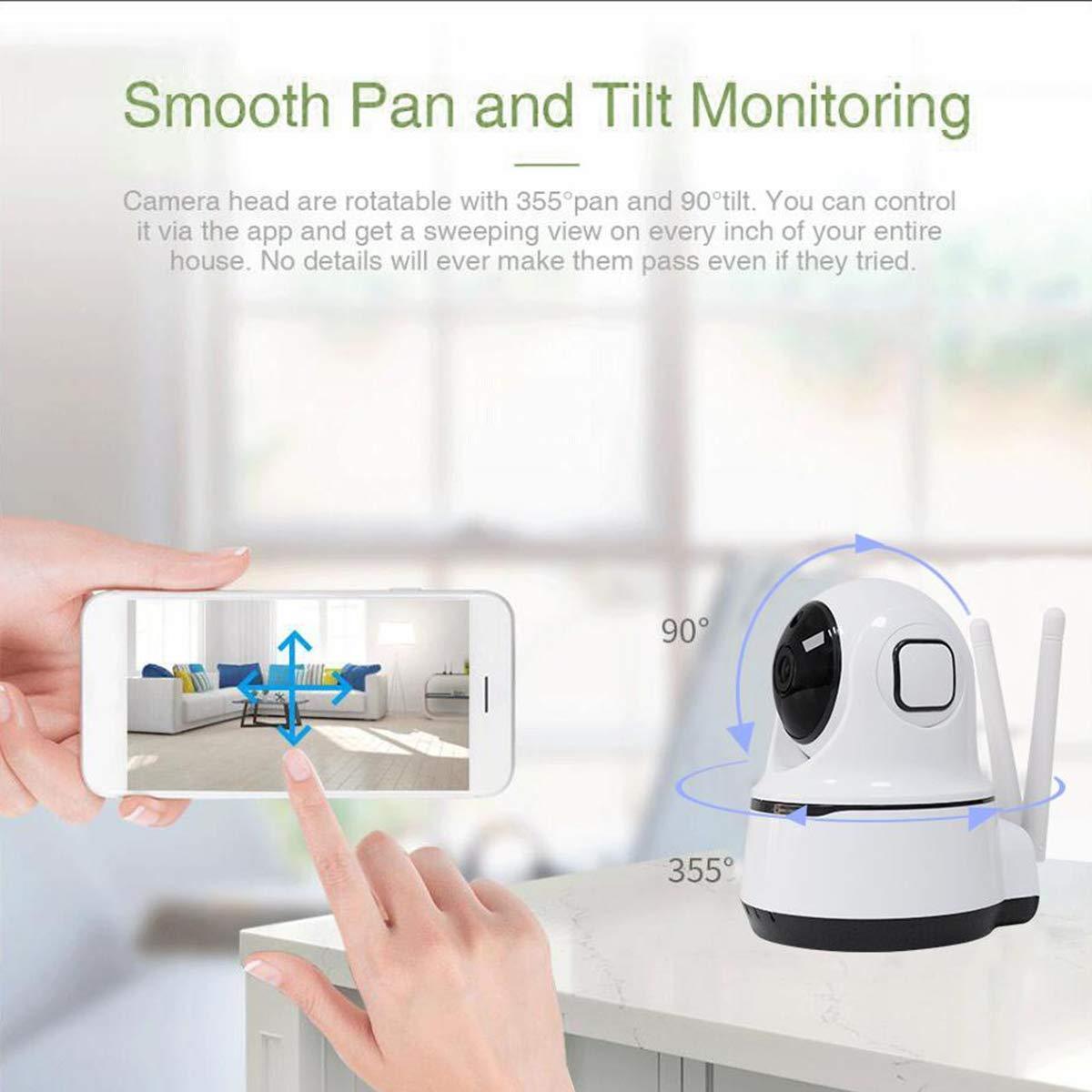 Dealsplant CareCam 360° Smart Pan Tilt Home Office WiFi Camera-care cam-dealsplant
