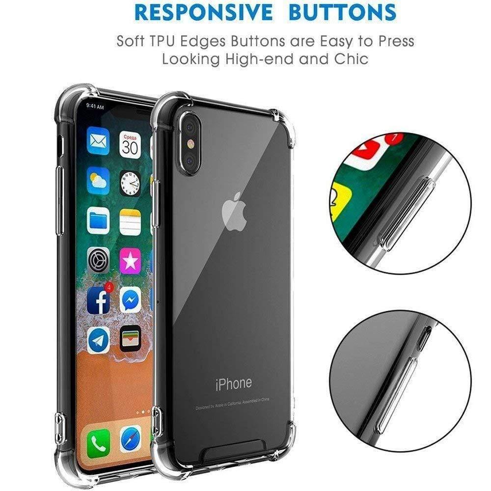 Atouchbo King Kong Armor Protective Case for iPhone 12 / 12 Pro (6.1") Anti-Shock Mobile Case Clear-Cases & Covers-dealsplant