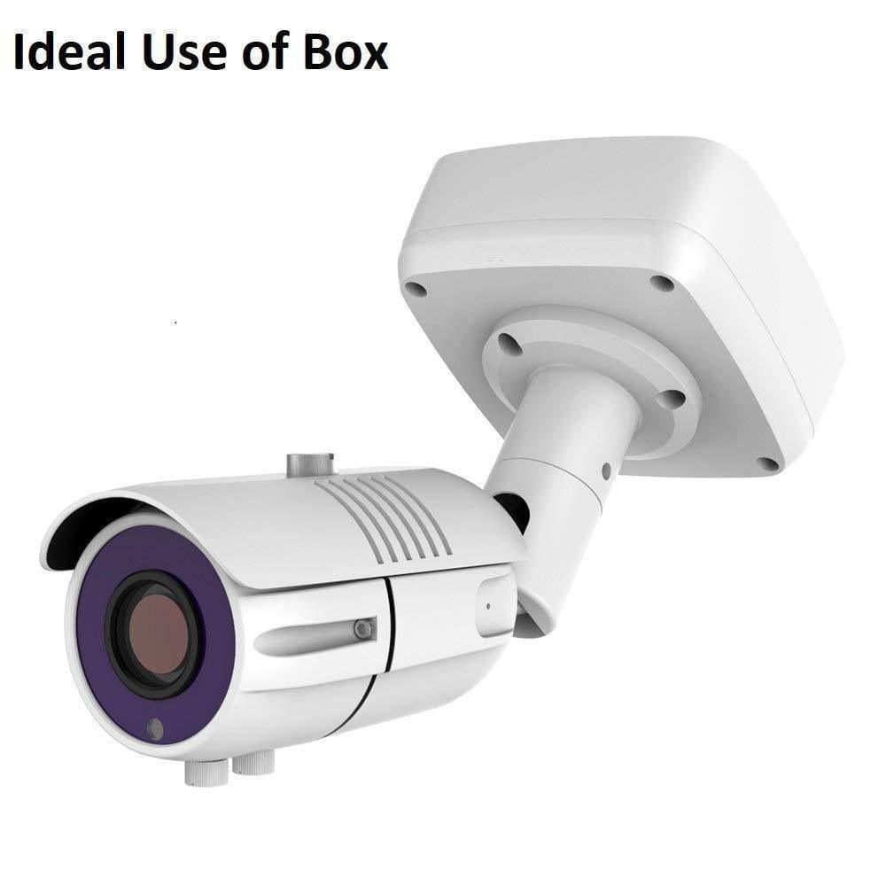 Dealsplant Premium PVC Box for CCTV Camera Mounting Heavy material Water proof-CCTV-dealsplant