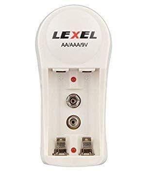 Lexel Battery Charger for Rechargerable Batteries (White)-Chargers-dealsplant