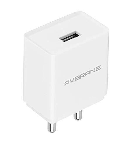 Ambrane AWC47 2.1A Fast Mobile Charger with MicroUSB Charging Cable-Datacable & Chargers-dealsplant