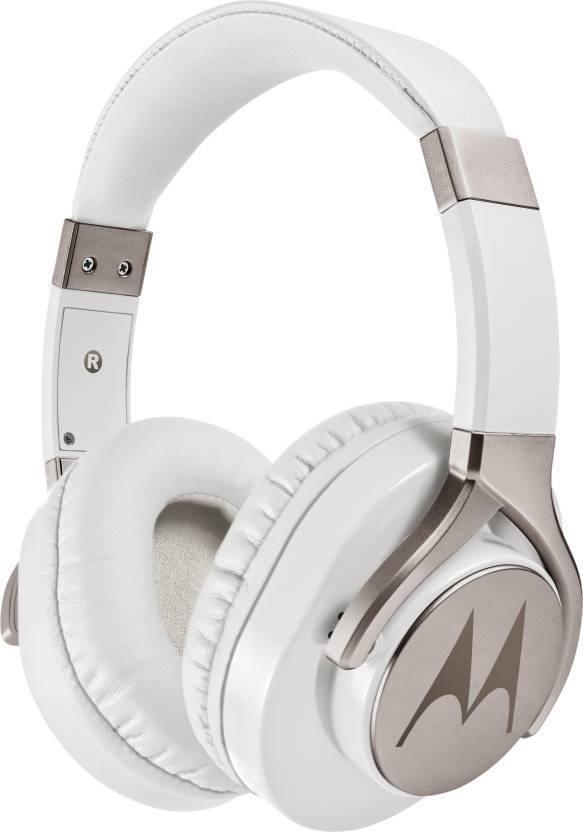 Motorola Pulse Max Over Ear Wired Headphones with Mic 3.5mm Single Pin-Earphones-dealsplant