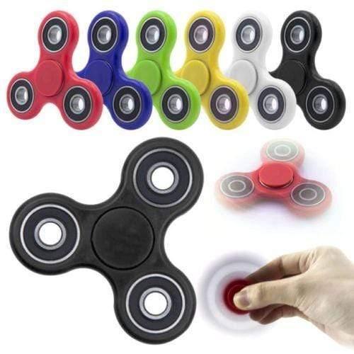 Fidget White Hand Spinner for Fun,Focus, ADHD, Anxiety & Autism, Anti-Stress-Everything Else-dealsplant