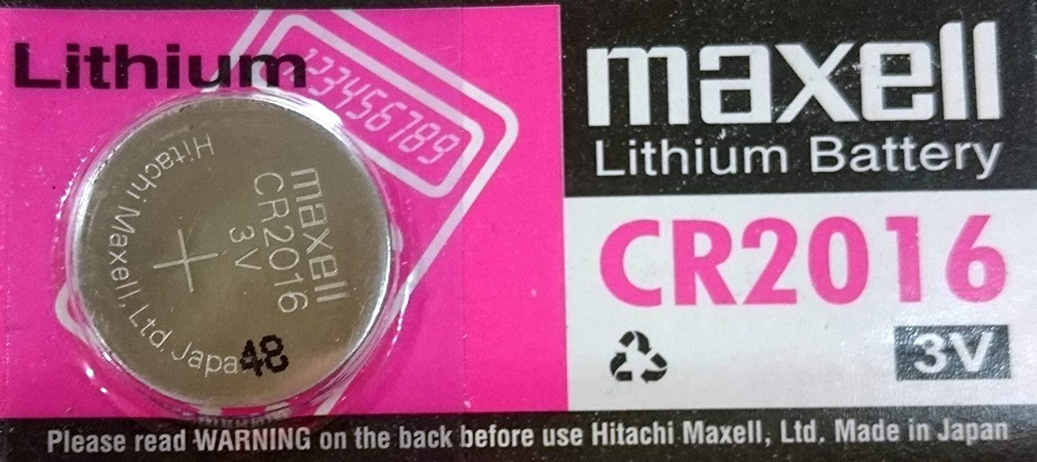 Maxell CR2016 Coin Type 3V Lithium Battery (5 Pieces)-General Purpose Batteries-dealsplant