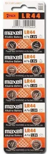 Maxell LR44 Coin Type 1.5V Lithium Battery (10 Pieces)-General Purpose Batteries-dealsplant