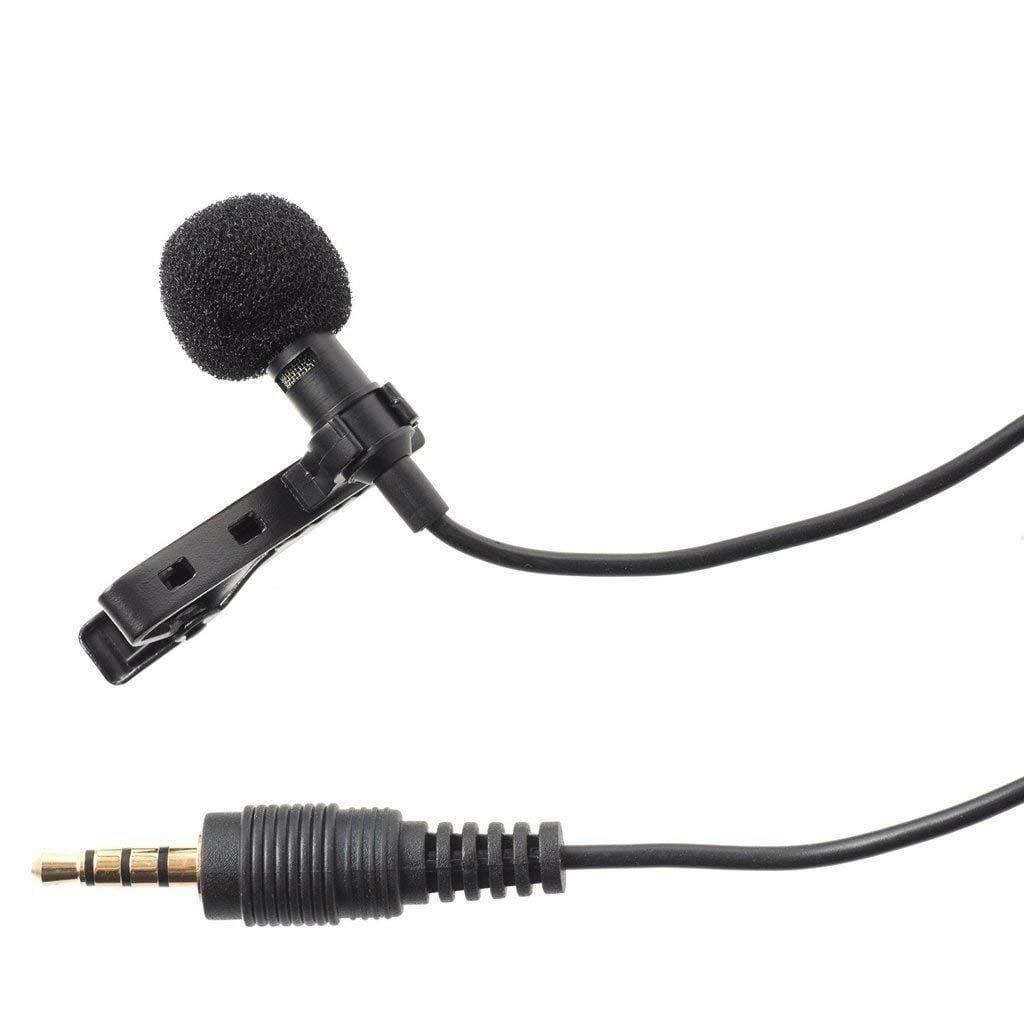 Dealsplant Collar Mic 3.5mm Clip-on Mini Lavalier Microphone for Android/iOS Device-Headphones & Earphones-dealsplant