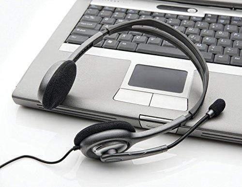 [UnBelievable deal] Logitech H111 Wired Headphones with Mic Single 3.5 mm Audio Jack PC/Mac/Laptop/Smartphone/Tablet-Headphones & Earphones-dealsplant