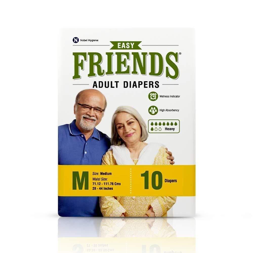 Friends Easy Adult Diapers Medium size-Health & Personal Care-dealsplant