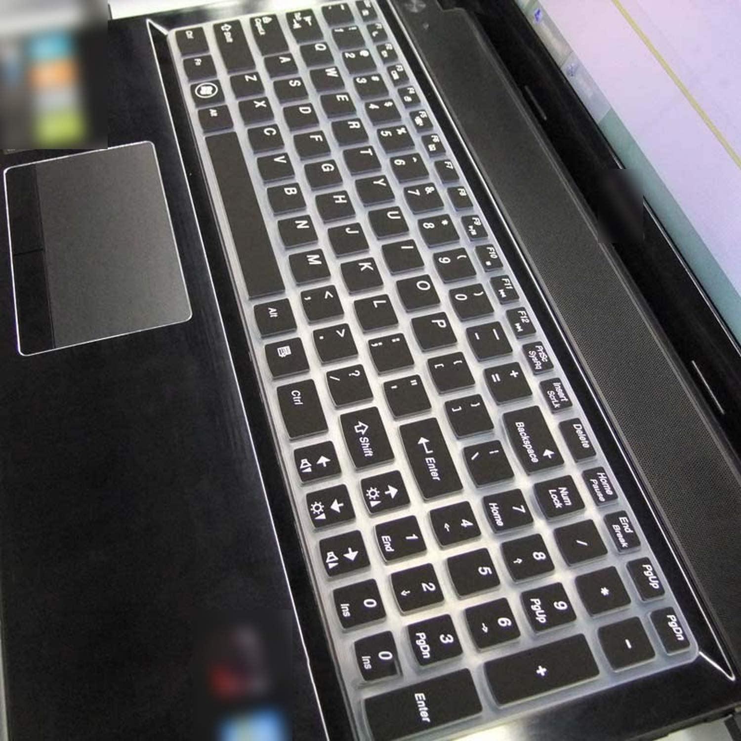 Dealsplant Keyboard Skin protector for Lenovo Ideapad 15 inch Z580 Z560 Z565 Z570 Z575 Z500 Z501 Z505 Z510 Z585 V580 V570 U510 S500-Keyboard Protectors-dealsplant