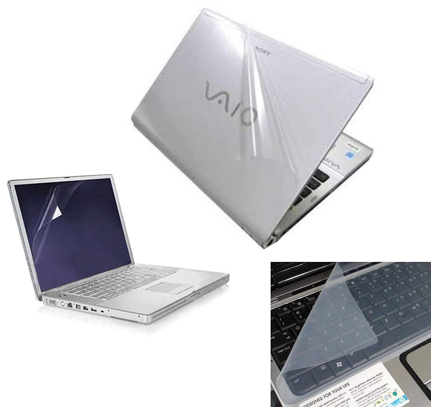 Yashi 15.6" Laptop Skin Combo 3 in 1 For keyboard, Display and Laptop lid-Laptops & Computer Peripherals-dealsplant