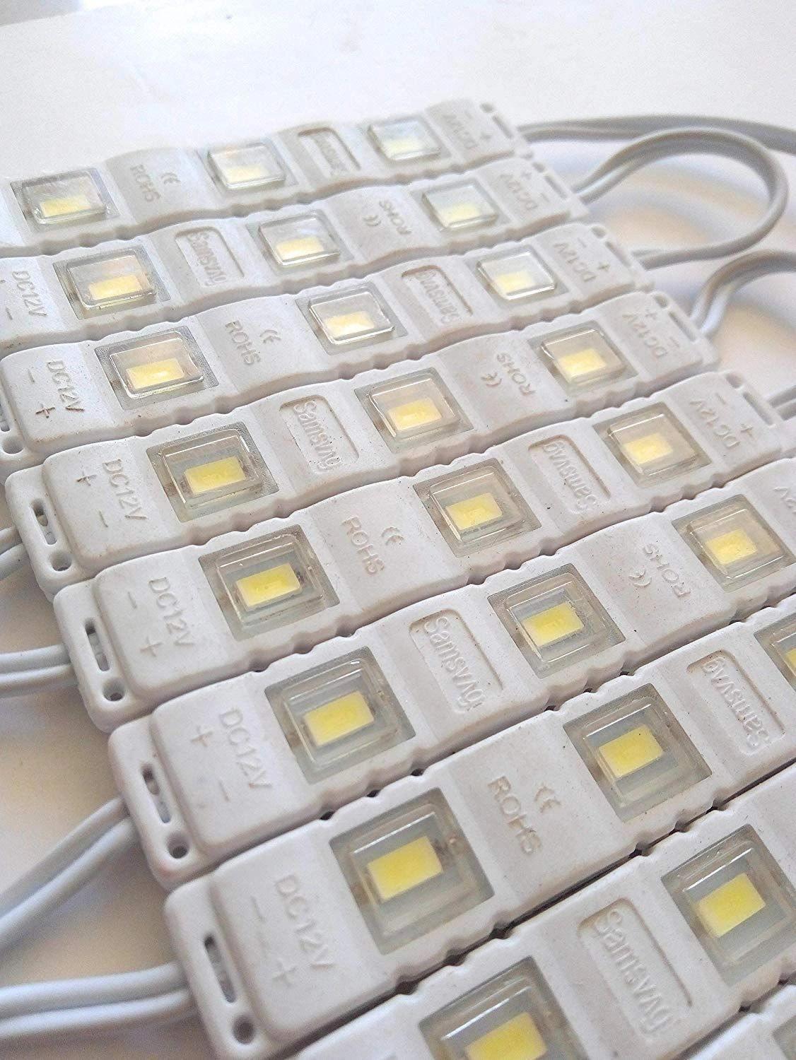 3 LED strips 12V Waterproof 5630/5730 LED SMD Injection module string light - 20 module-Lightings & Bulbs-dealsplant