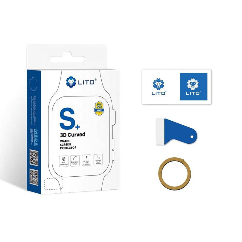 LITO S+ Full Covered Iwatch Screen Protector For Apple iWatch 7 Series-Screen Protectors-dealsplant