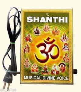 Dealsplant 36 in 1 Mantra Metal Chanting sloka divine voice Pooja chanting box devotional songs CHANTING BOX Mantra Shanthi Mantra Chanter-Mantra Chanters-dealsplant