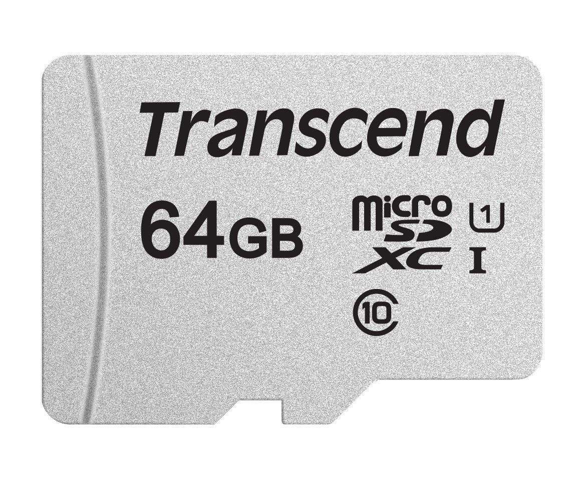 Transcend UHS-I U1 64 GB MicroSD Memory Card-Memory Cards & Readers-dealsplant