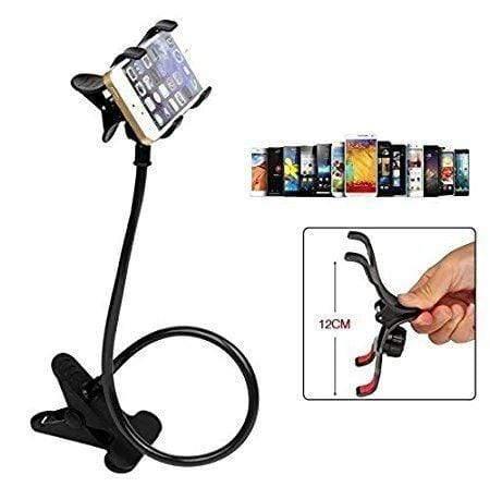 Dealsplant Universal Flexible 360⁰ Snake Style Stand for Apple iPhone/Samsung/Android Mobiles Long Lazy Car Mobile Holder (Random Color)-Mobile Accessories-dealsplant
