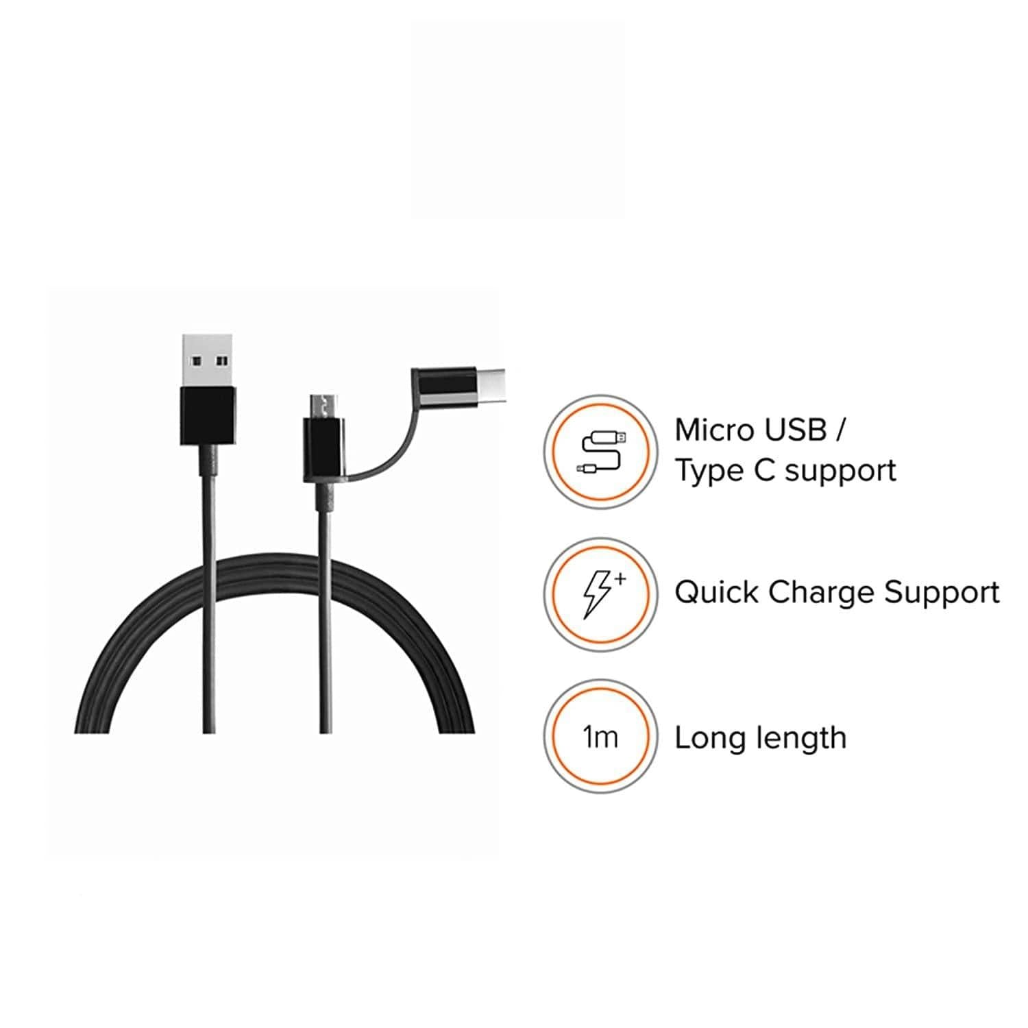 Mi 2-in-1 USB Cable-Mobile Accessories-dealsplant