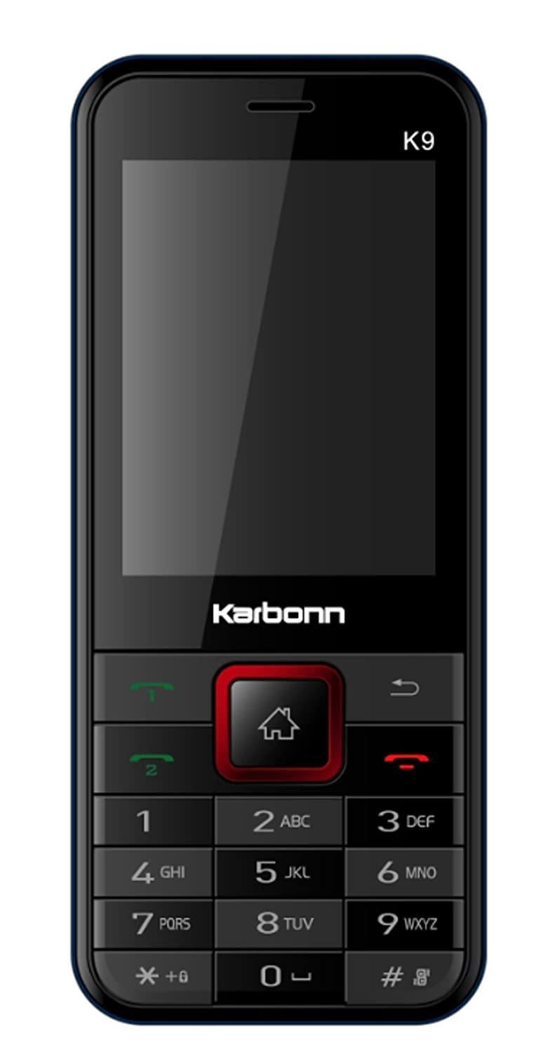 Karbonn K9 (Black-Red)-Mobile Phones-dealsplant