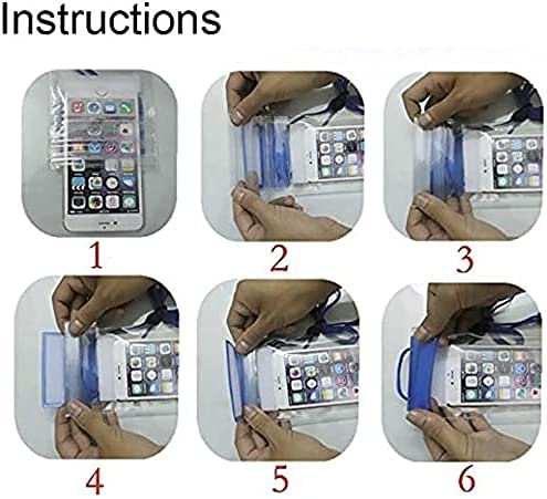 [UnBelievable Deal] Mobile Phones Transparent Waterproof Mobile Pouch Rain Mobile Cover (Multicolor) (Pack of 1)-Mobile POUCH-dealsplant