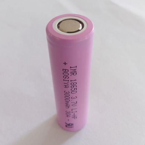 3.7 V 3800 mAh 18650 batería de iones de litio