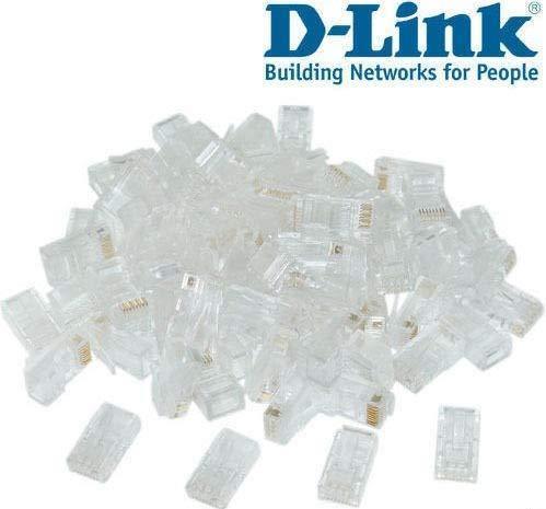 D-Link RJ45 Connector Module Plugs - Pack of 100 Nos
