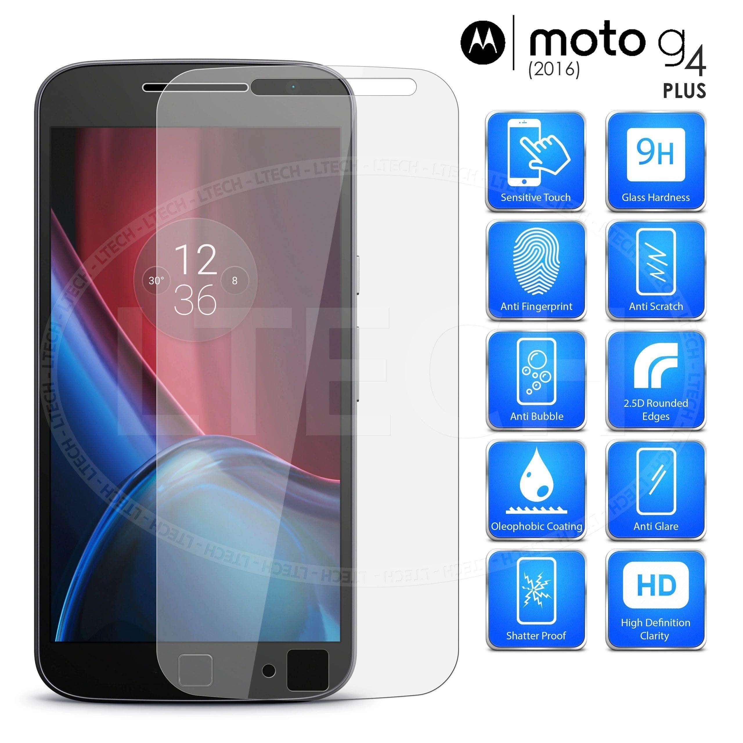 2.5D TEMPERED GLASS SCREEN PROTECTOR FOR Moto G4+-Screen Protector-dealsplant
