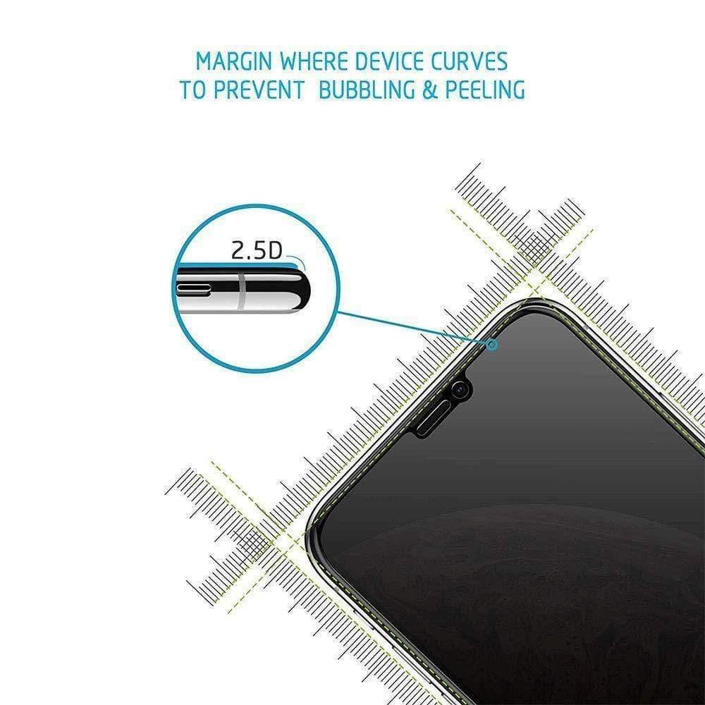 Dealsplant Anti-Spy Privacy Tempered Glass Screen Protector for Apple iPhone Xs Max 11 Pro Max Edge to Edge Curved 9H