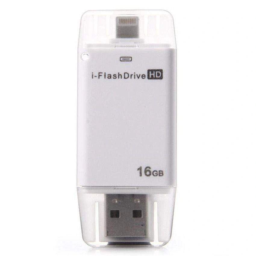 I-FlashDrive HD 16GB Dual Storage for all iOS Devices-USB Pen drives-dealsplant