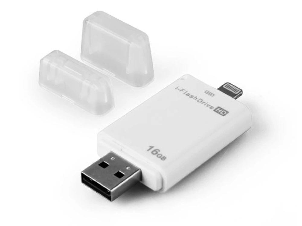 I-FlashDrive HD 16GB Dual Storage for all iOS Devices-USB Pen drives-dealsplant