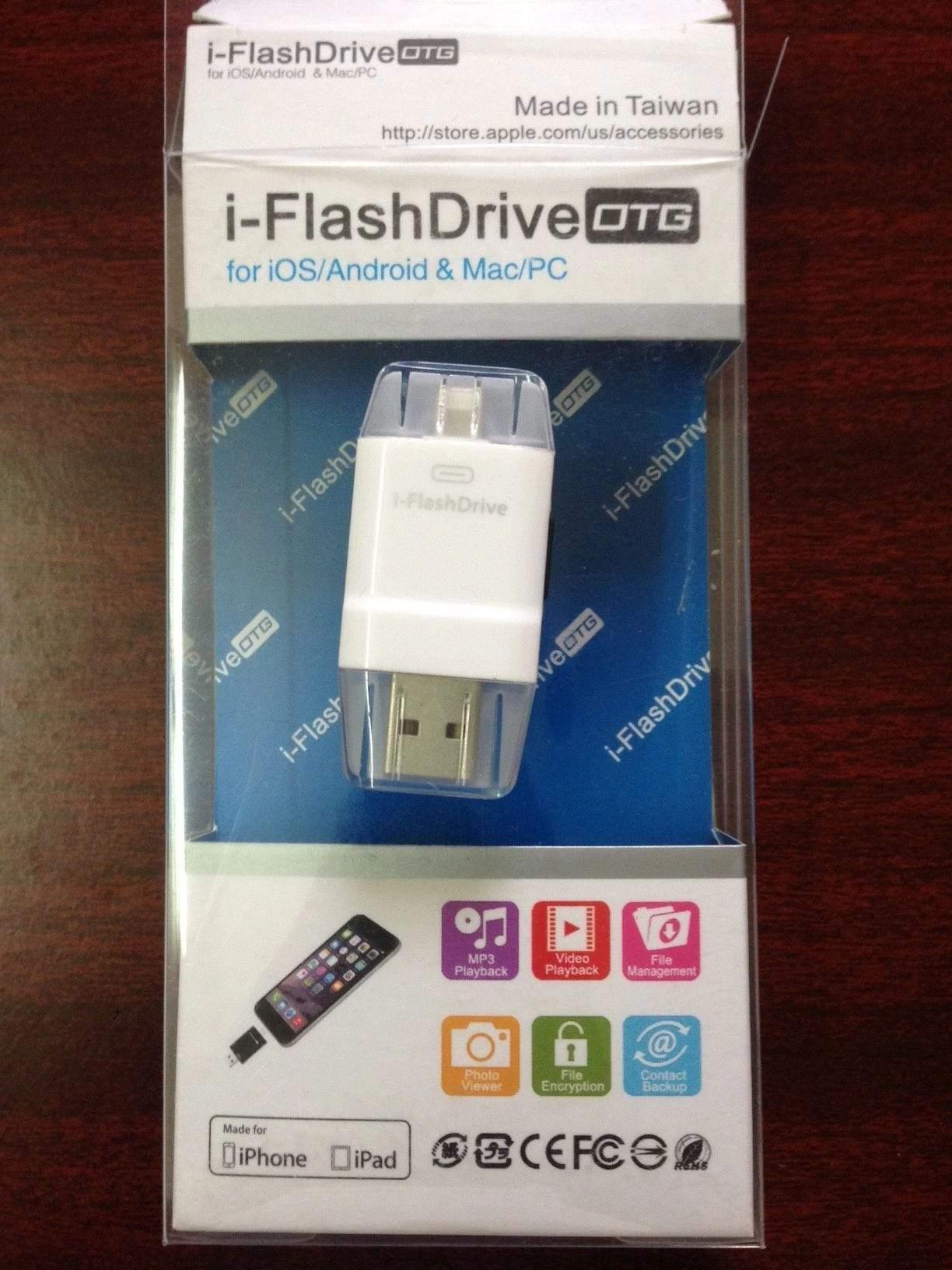 i-FlashDrive USB Flash Drive for iPhone 5 5s 5c 6 6plus iPad MAC PC & Android-USB Pen drives-dealsplant