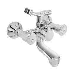Parryware Droplet Wall Mixer with Crutch Quarter Turn with Ceramic Innerhead-Taps & Dies-dealsplant