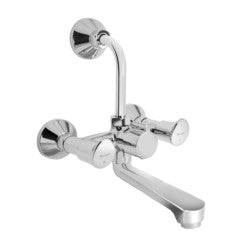 Parryware Droplet Wall Mixer 2 in 1 Quarter Turn with Ceramic Innerhead-Taps & Dies-dealsplant