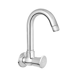 Parryware Droplet Wall Mounted Sink Cock Quarter Turn with Ceramic Innerhead-Taps & Dies-dealsplant