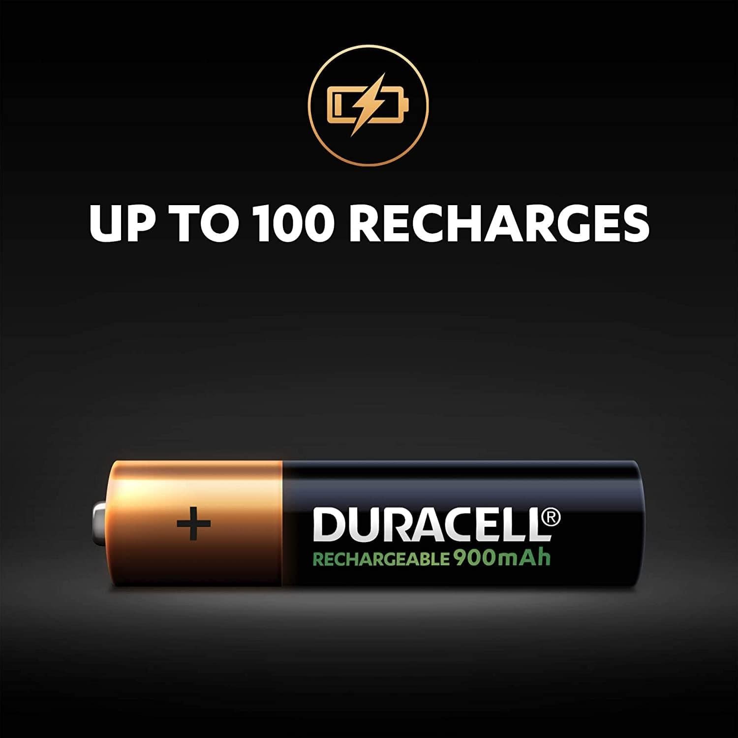 Duracell Rechargeable AA 2500mAh Batteries, Pack of 2-Battery-dealsplant