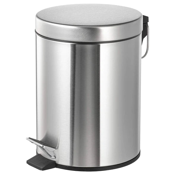 Parryware T6601A1 Dustbin 3L ,Brass, Chrome ,1 Dustbin 3L-dustpin-dealsplant