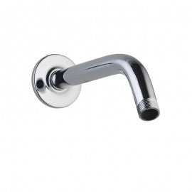 Essco Allied Shower Arm 240 Mm Long ALE-CHR-536A Round Shape for Wall Mounted Showers with Wall Flange-Arm shower-dealsplant