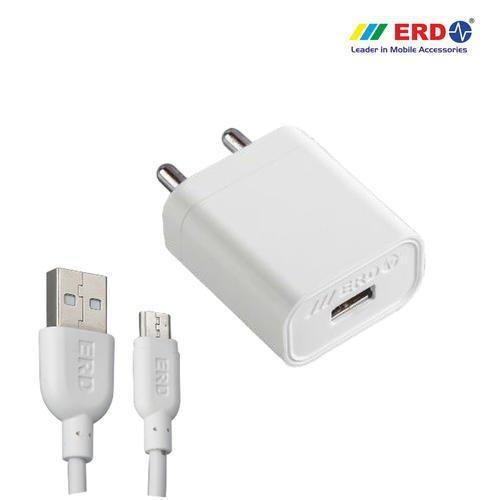 ERD TC-40 5V 1Amp Fast Charger with 1 Meter USB Cable for All Android Phones-Datacable & Chargers-dealsplant