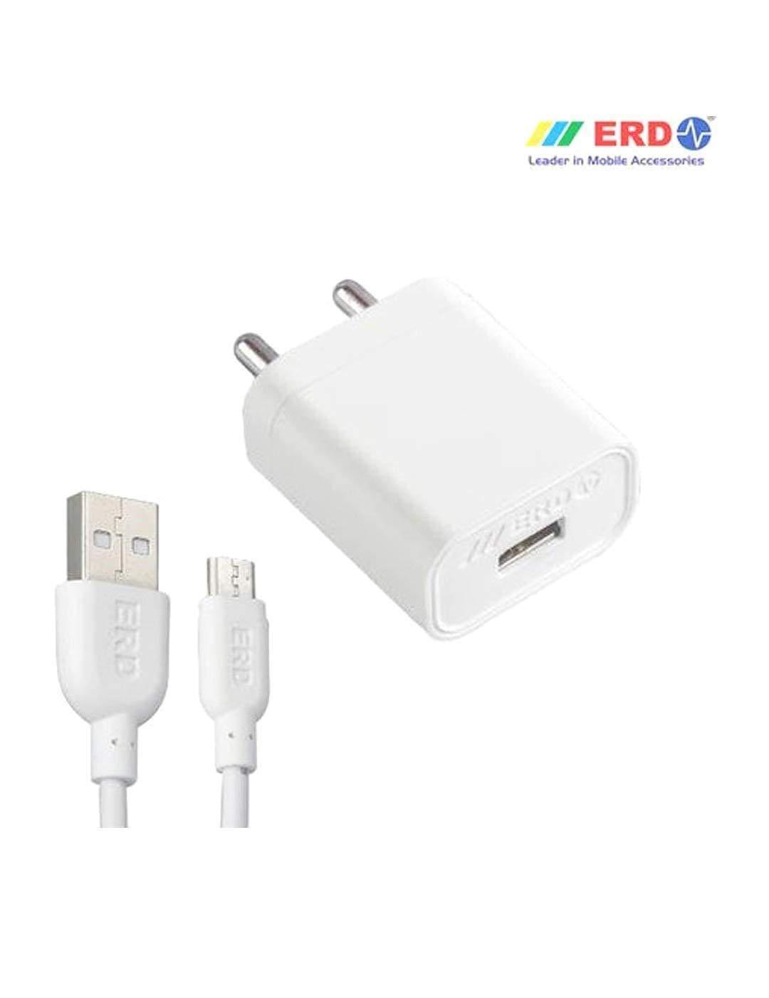 ERD TC-50 5V 2Amp Super Fast Charger with 1 Meter USB Cable for All Android Phones-Datacable & Chargers-dealsplant