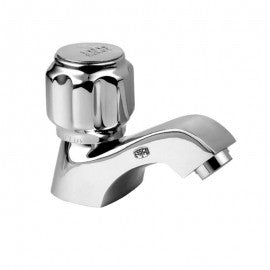 Essco Delux Pillar Cock Faucet DLX-CHR-507KN Pillar Cock Rocket Type with Aerator-Pillar Cock-dealsplant