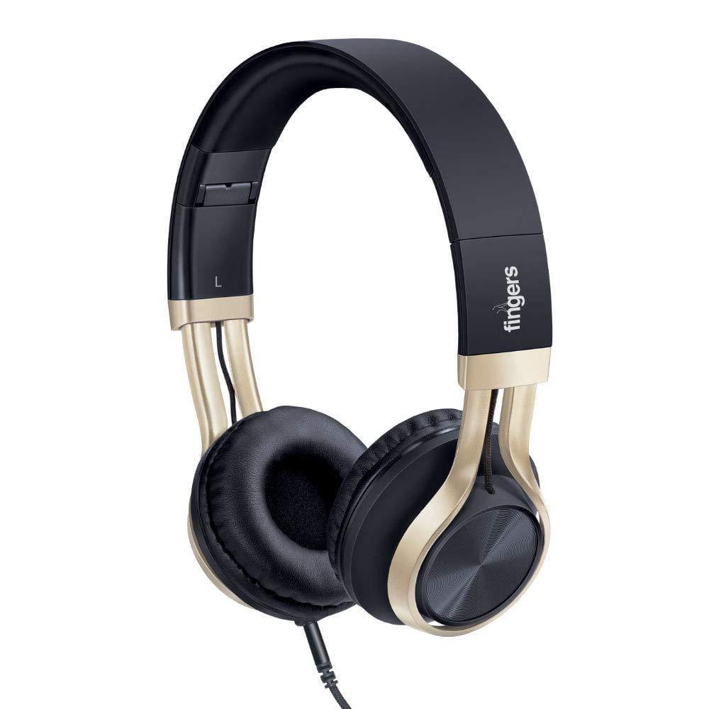 FINGERS Showstopper H5 Wired Headphones with Mic-Audio Speakers-dealsplant