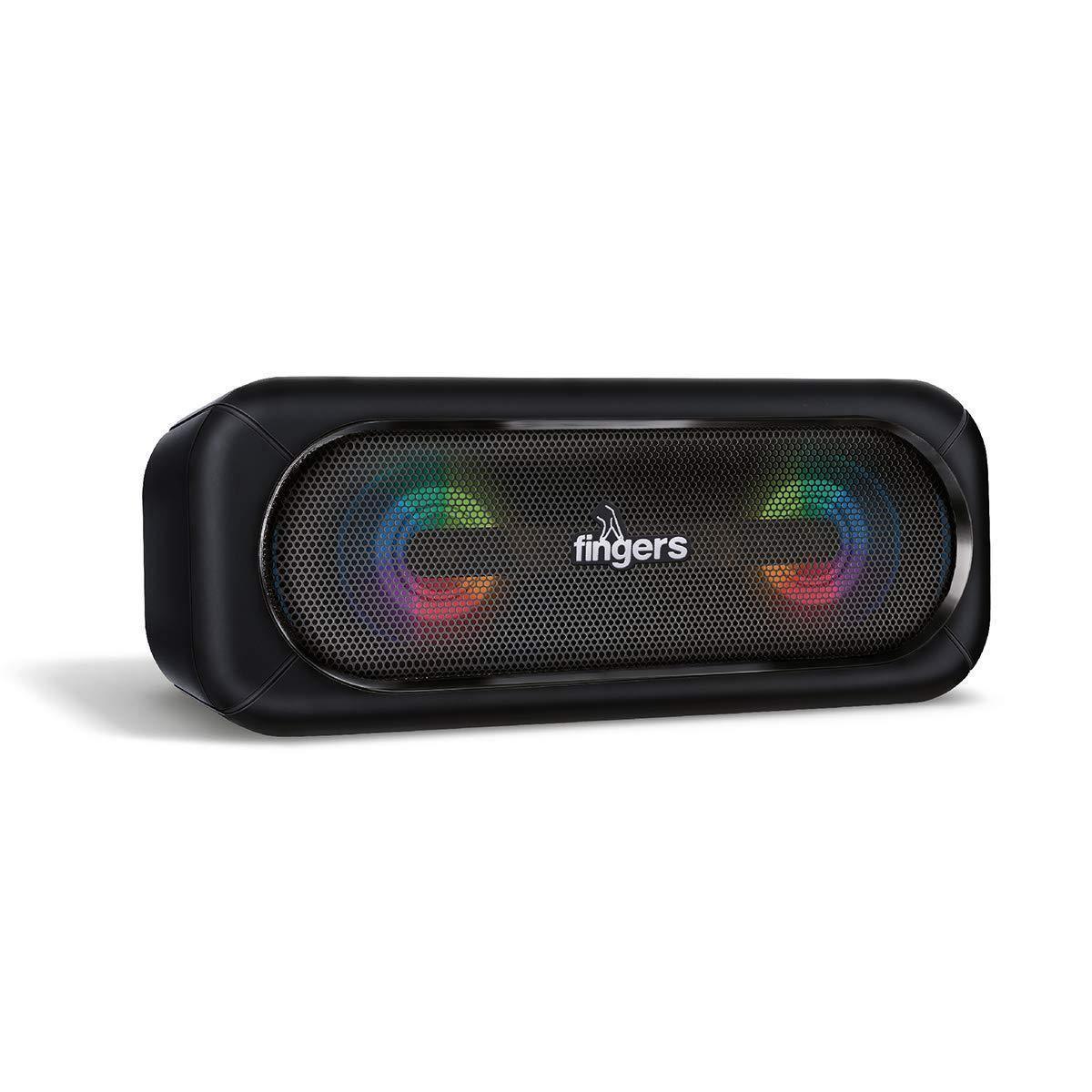 FINGERS Bluetooth SuperLit Portable Speaker with RGB Lights-Bluetooth Speakers-dealsplant