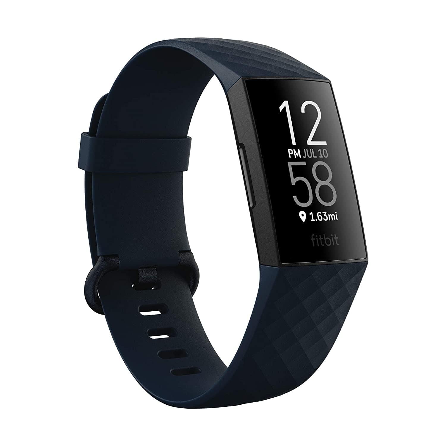 Fitbit Charge 4 Black/Navy (Storm Blue)-Fitness Tracker-dealsplant