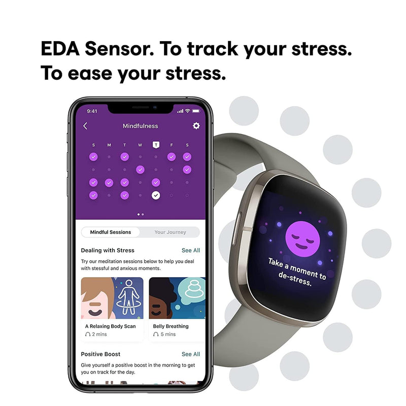 Fitbit Sense Advanced Health Watch,-Smart Watch-dealsplant