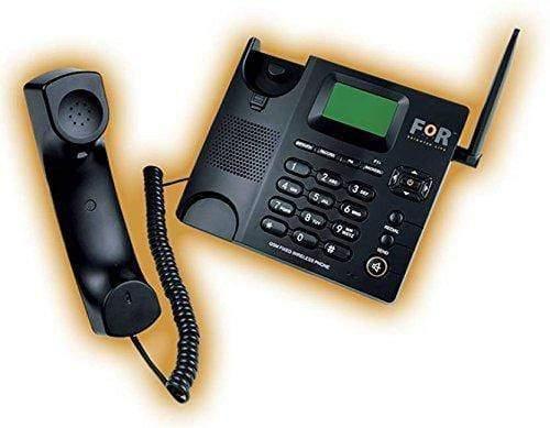 FoR Dual SIM F1+ GSM Model 1 Fixed Wireless Corded & Cordless Landline Phone with Call recording-Landline-dealsplant