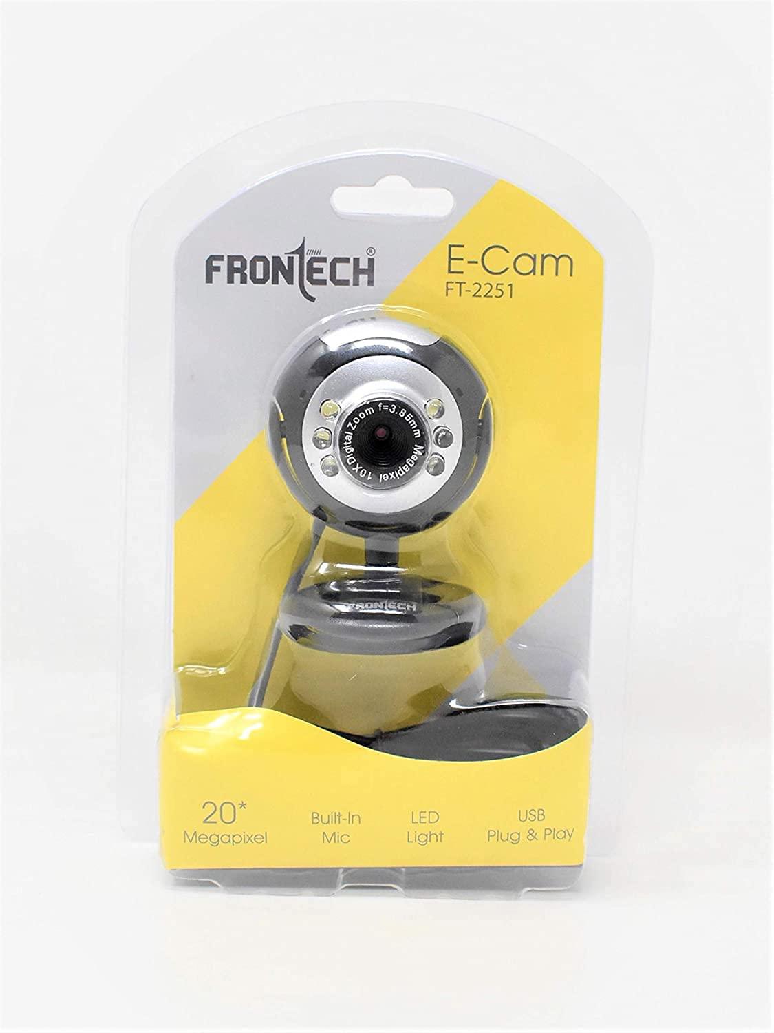Frontech E-Cam FT-2251 PC Web Cam-Web Camera-dealsplant