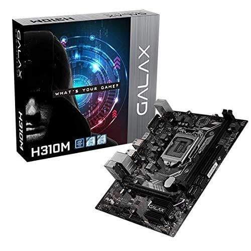 GALAX H310M Motherboard for Intel 6th, 7th, 8th and 9th Gen CPU-Mother Boards-dealsplant